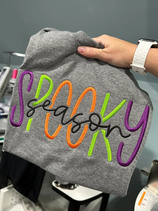 - Embroidered - Pre Order --> Spooky Season