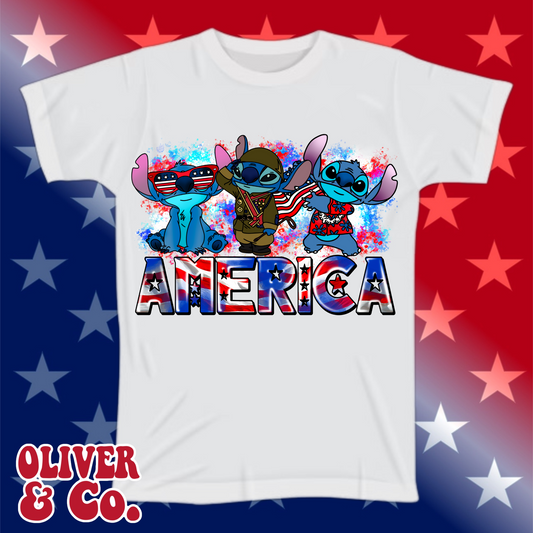 Red, White & Boom -- Stitch