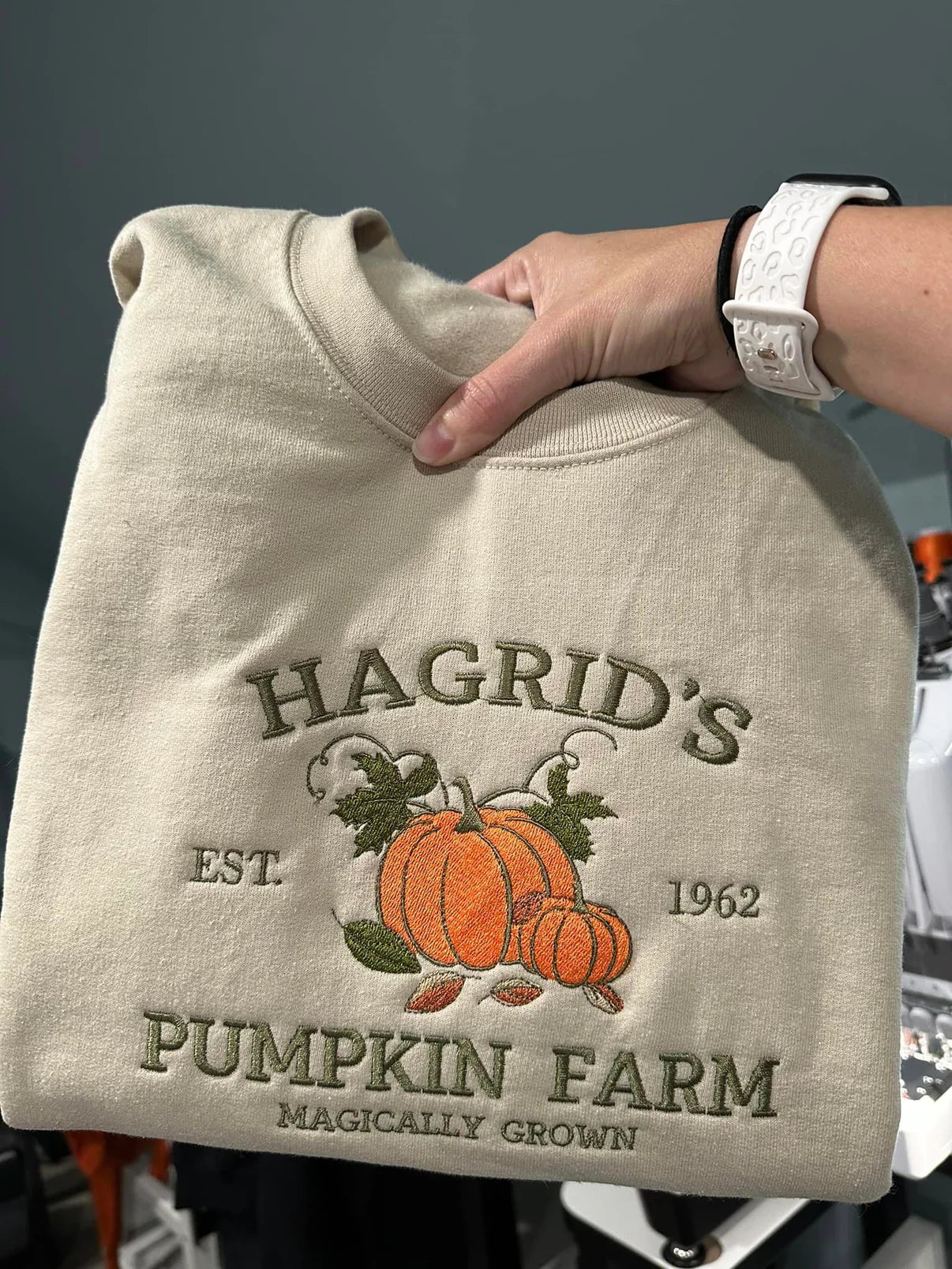 ~Embroidered Preorder~ Pumpkin Farm