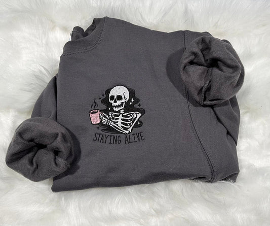 - Embroidered - Pre Order --> Halloween Pocket (Various Designs)