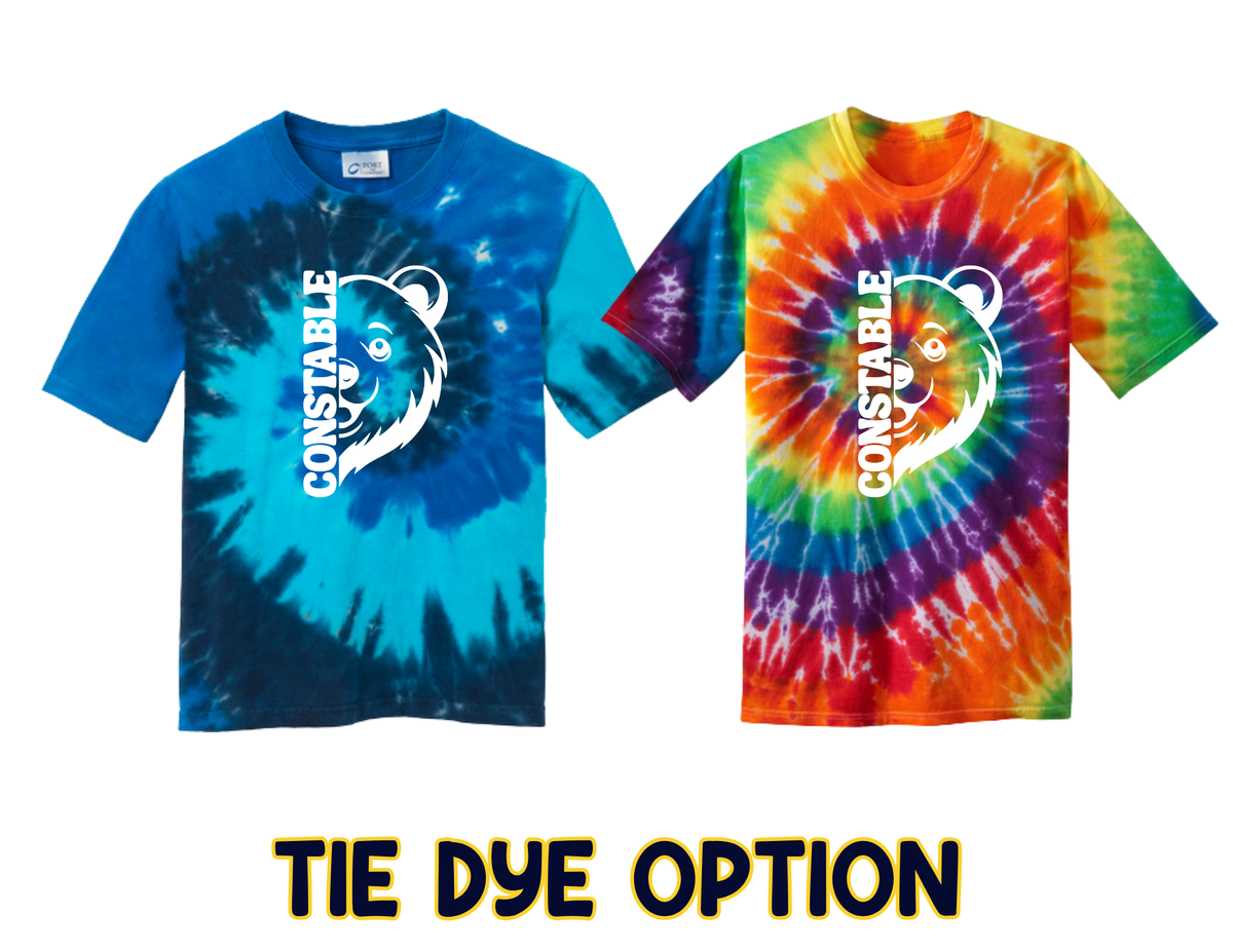 Constable Elementary School - Tie Dye Short Sleeve T-Shirt