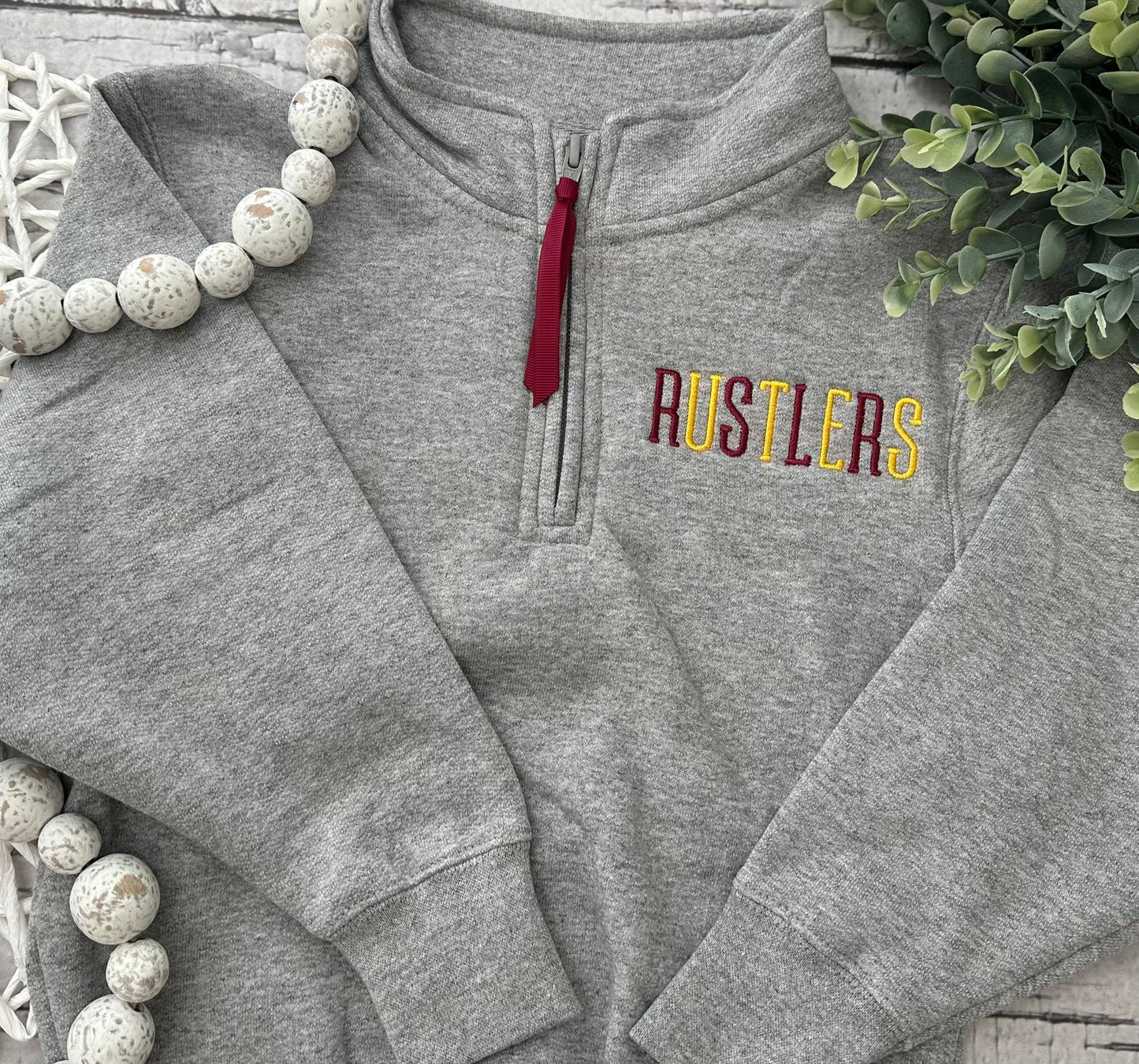- Embroidered - Pre Order --> 1/4 Zip (Pocket)