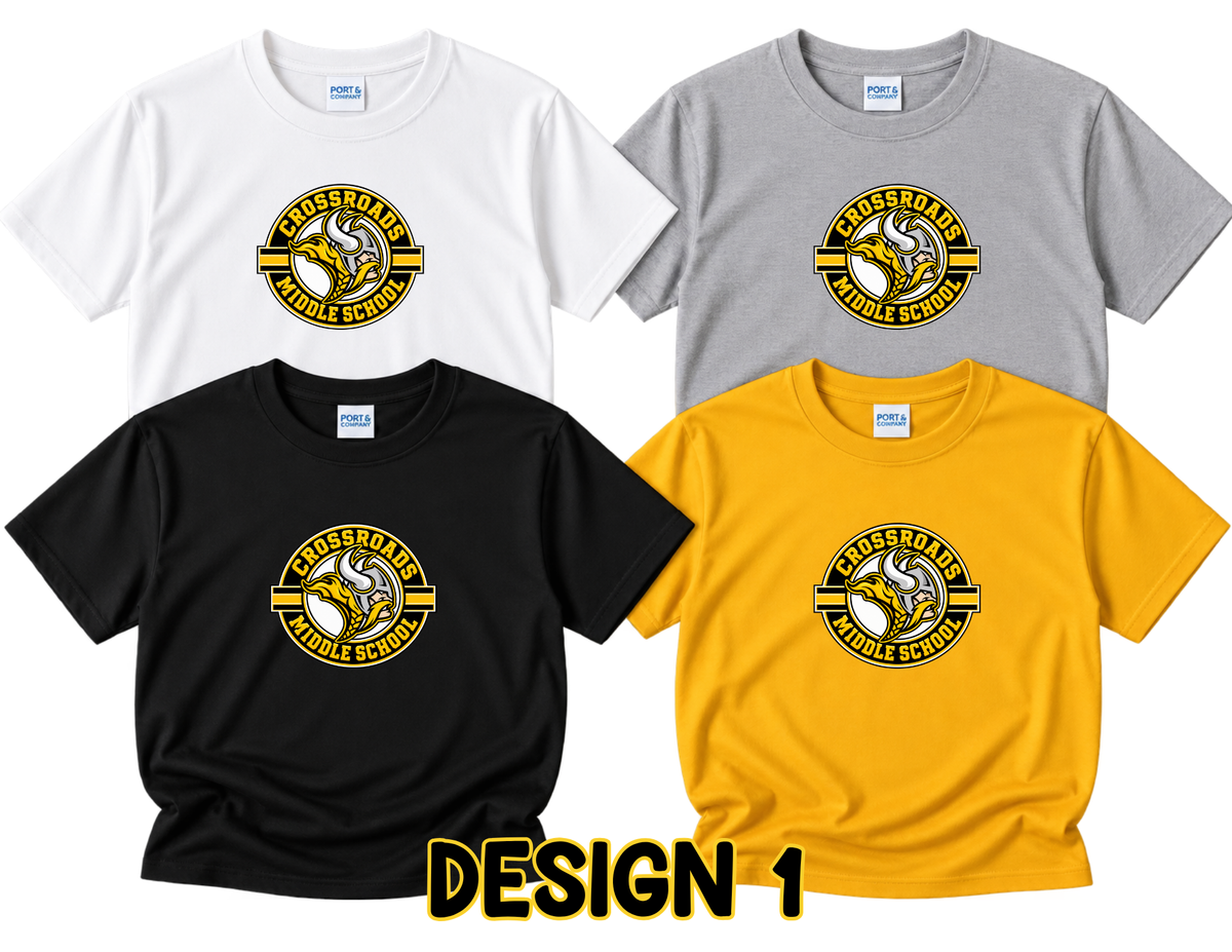 Crossroads Middle School - T-Shirts