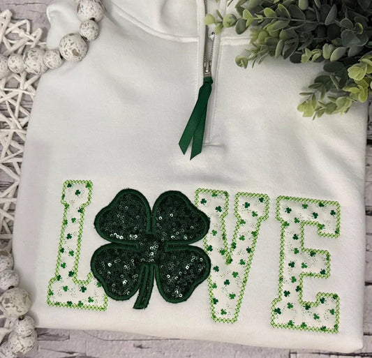 Embroidered - Pre Order --> Shamrock with Title