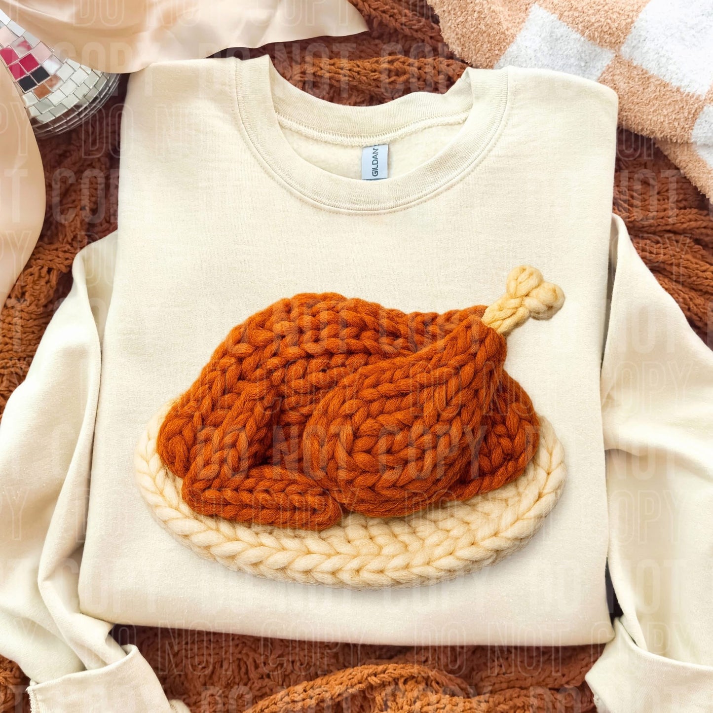 Thanksgiving 2025 - Faux Knitted Turkey