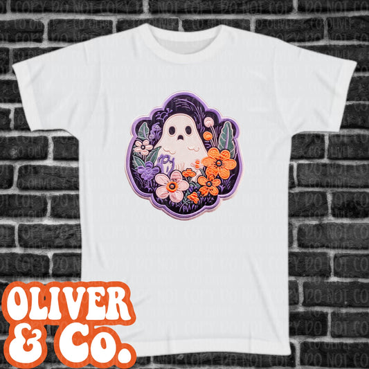 Faux Embroidered Ghost