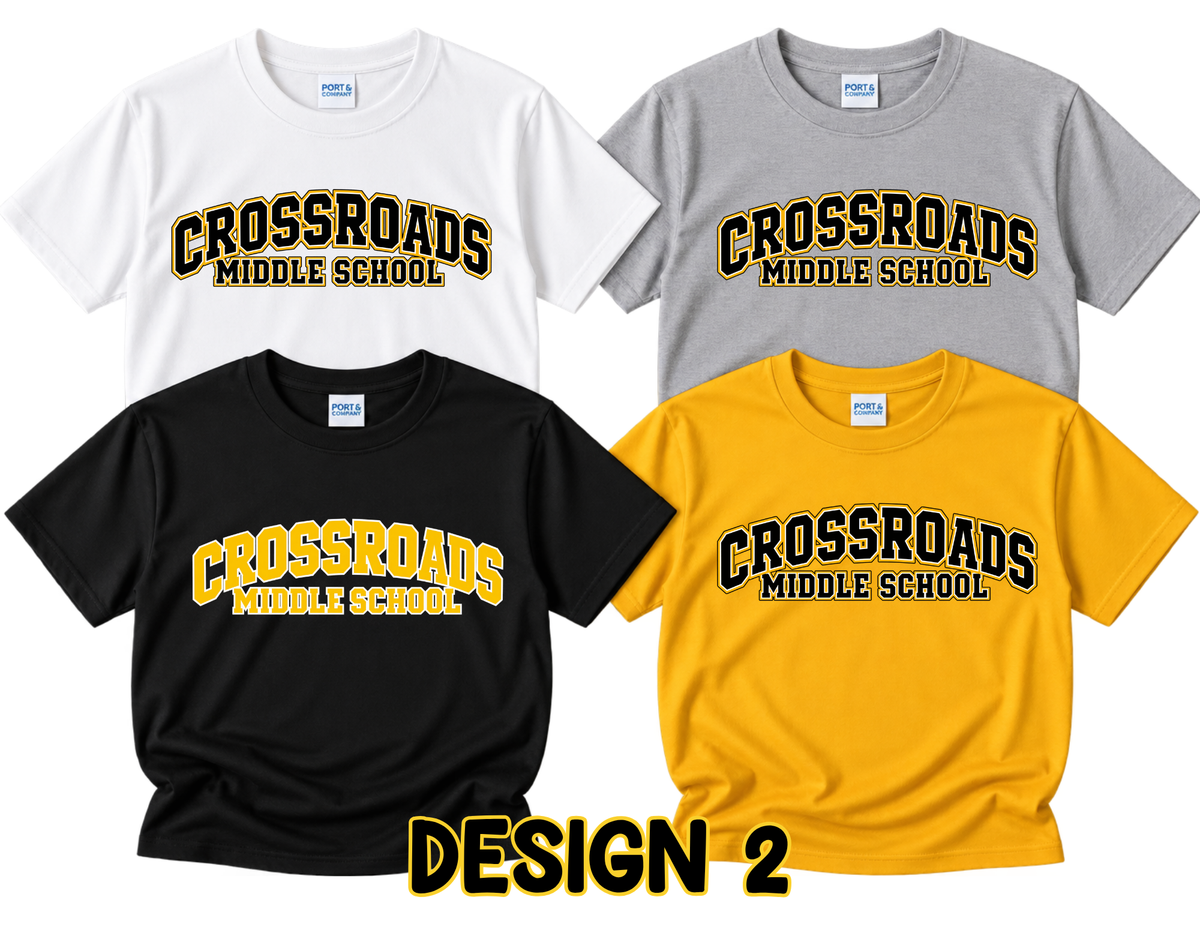 Crossroads Middle School - T-Shirts