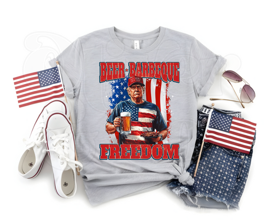 Red, White & Blue -- Beer, BBQ & Freedom