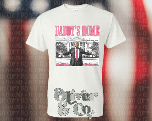 Trump 2024 -- Daddy's Home Pink