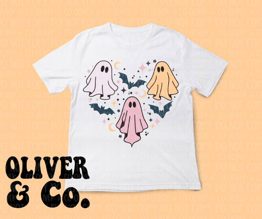 Spooky Halloween -- Ghost x 3