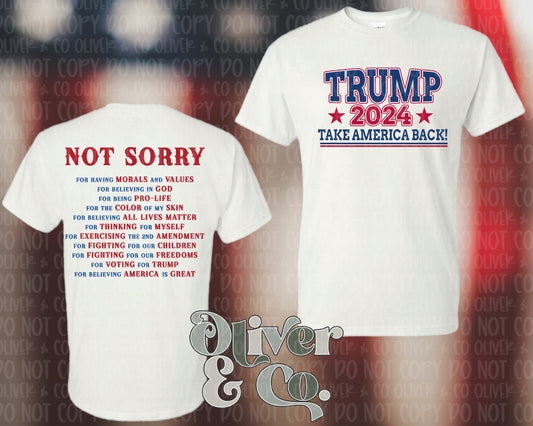 Trump 2024 -- Take America Back