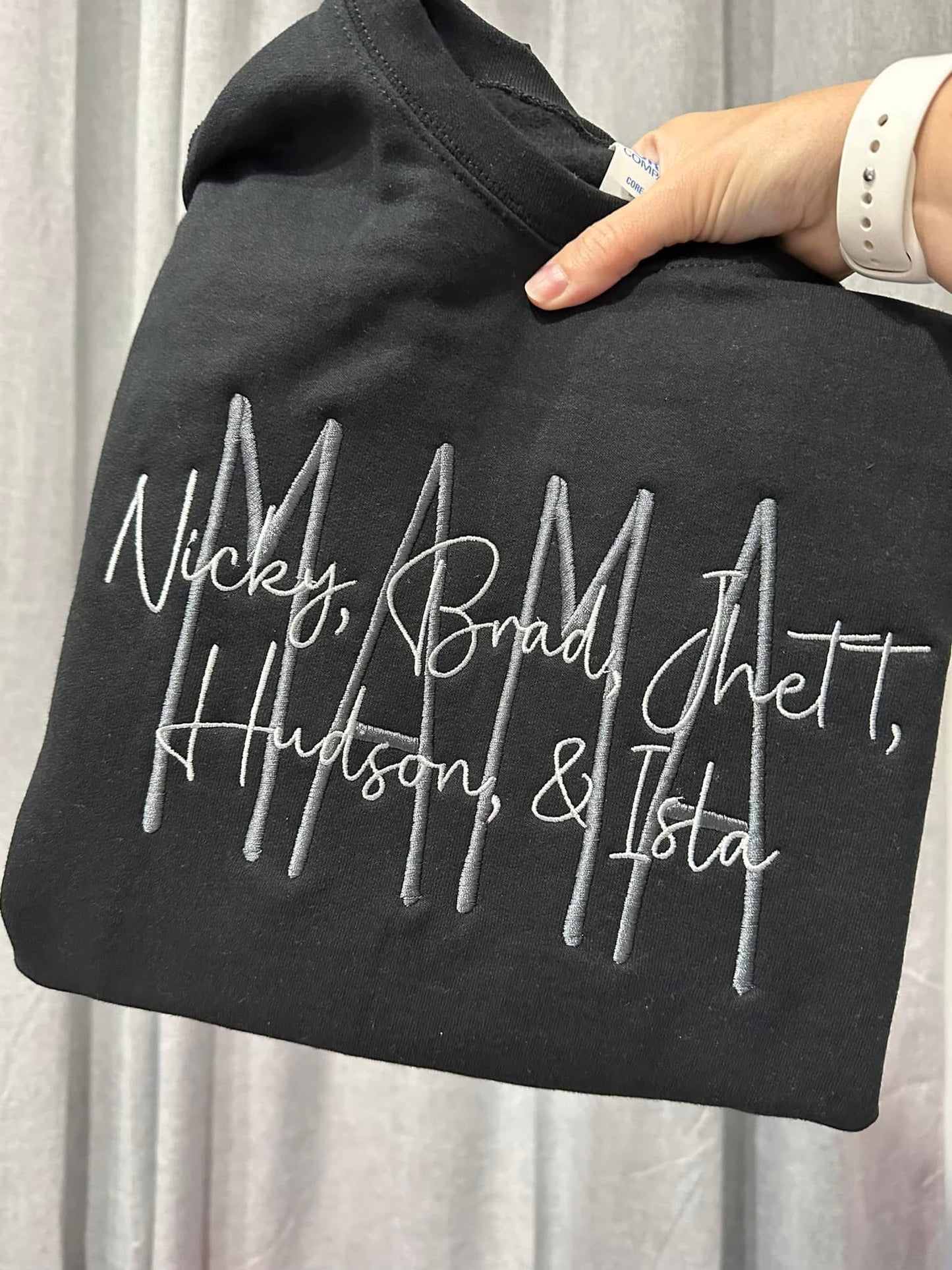 Embroidered - Pre Order --> Double Handwritten Title