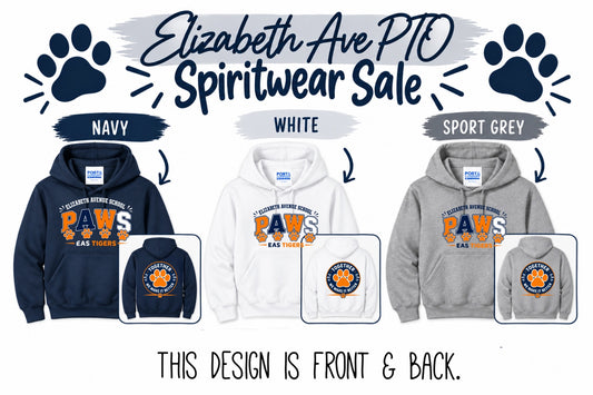 Elizabeth Avenue School - Spiritwear Pullover Hood