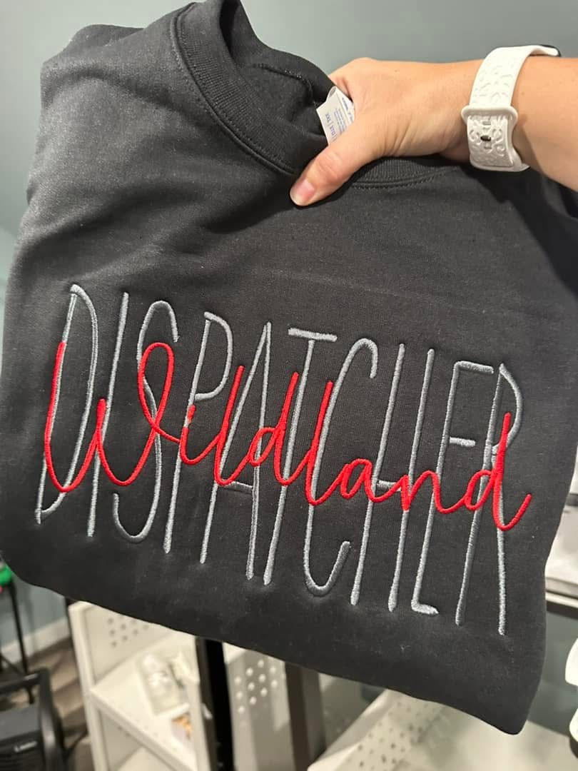 Embroidered - Pre Order --> Double Handwritten Title