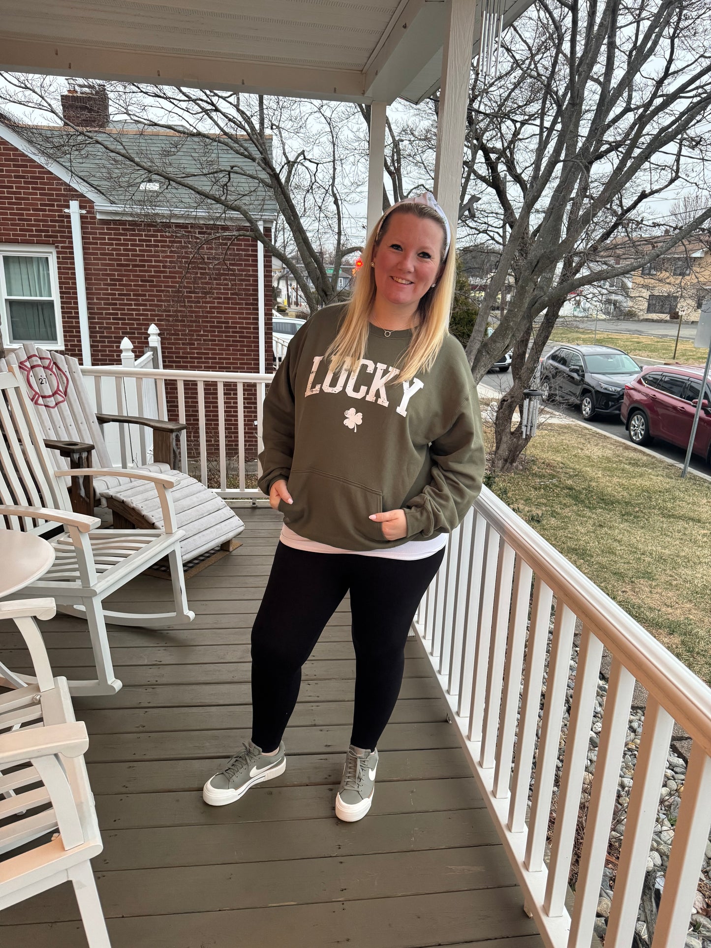 Fleece Crewneck Pocket Sweatshirt ~ Pick your own design!