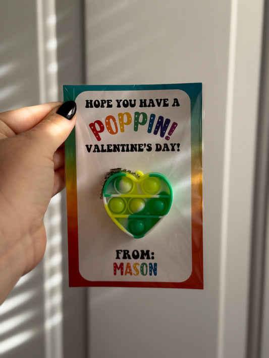 Valentine’s Day 2025 — Popper Keychain