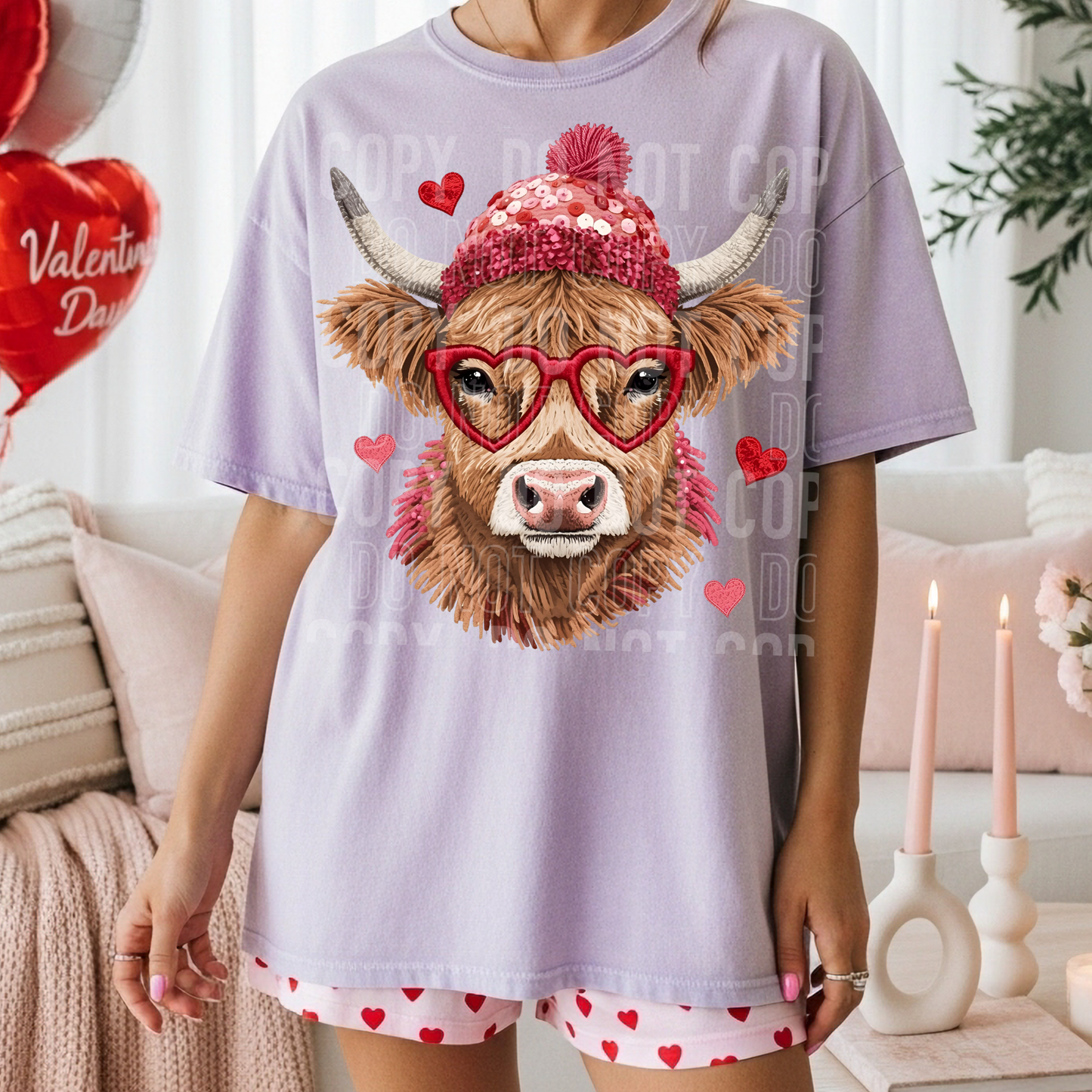 Valentine's Day 2026 ~ Highland Cow
