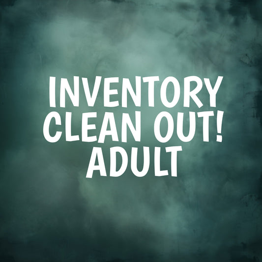 *INVENTORY CLEAR OUT* Please read listing! Adult $12