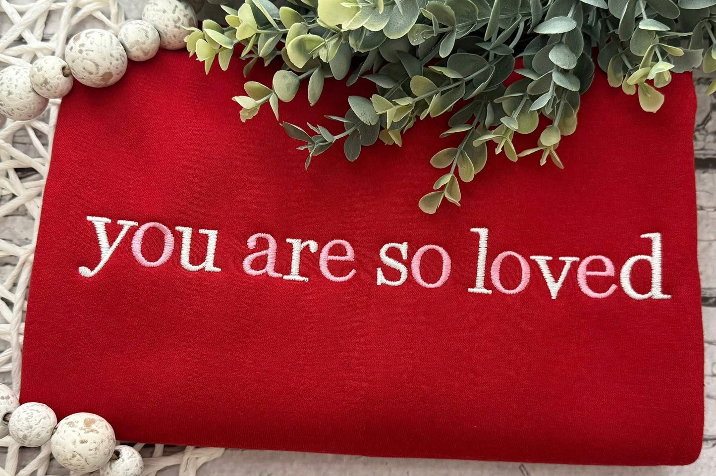 Embroidered - Valentine's Day Pre Order --> Simple Sayings