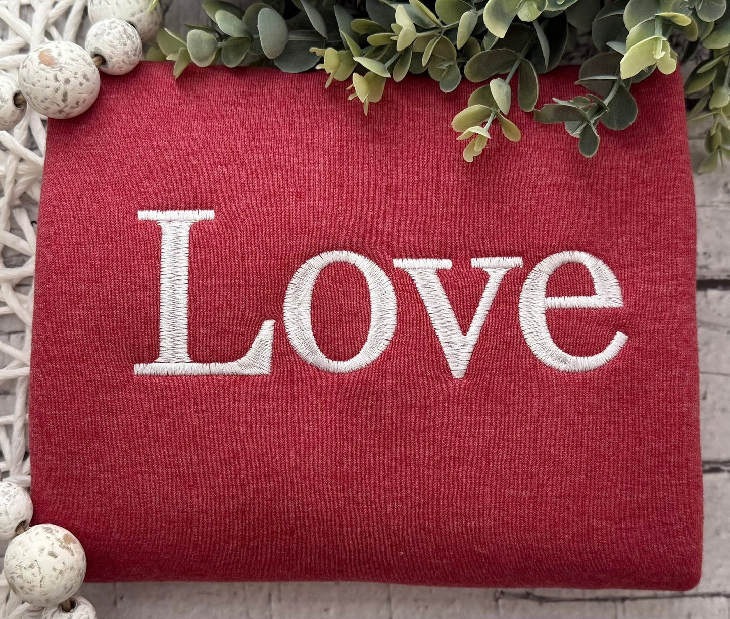 Embroidered - Valentine's Day Pre Order --> Simple Sayings