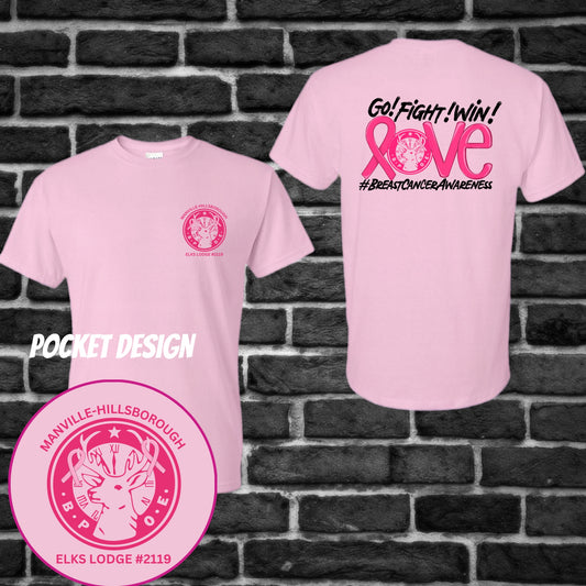 Elks Lodge #2119 - Breast Cancer (Pink)
