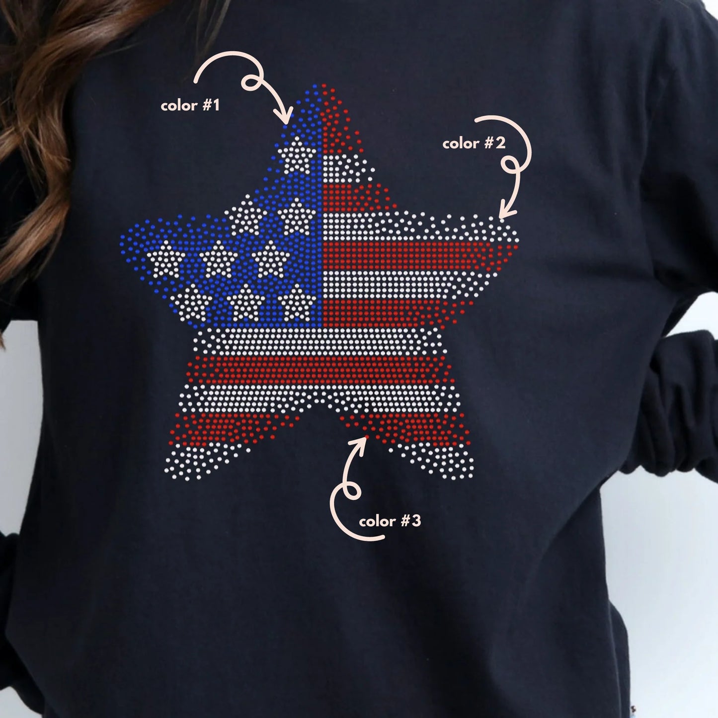 Red, White & Blue -- Spangle Star