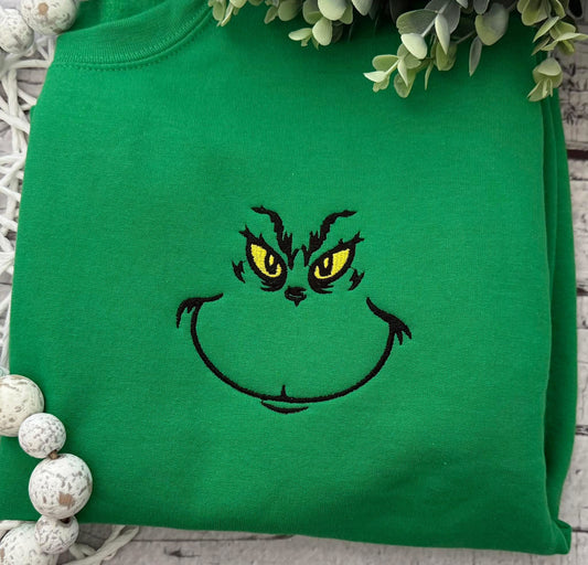 Embroidered - Pre Order --> Christmas Pocket Green Man