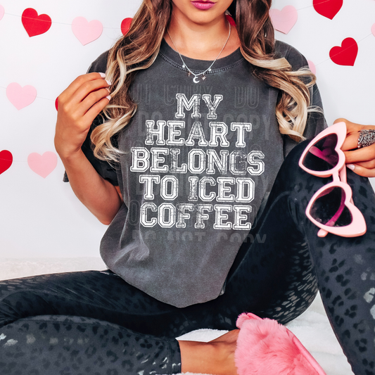Valentine's Day 2026 ~ My heart belongs to iced coffee