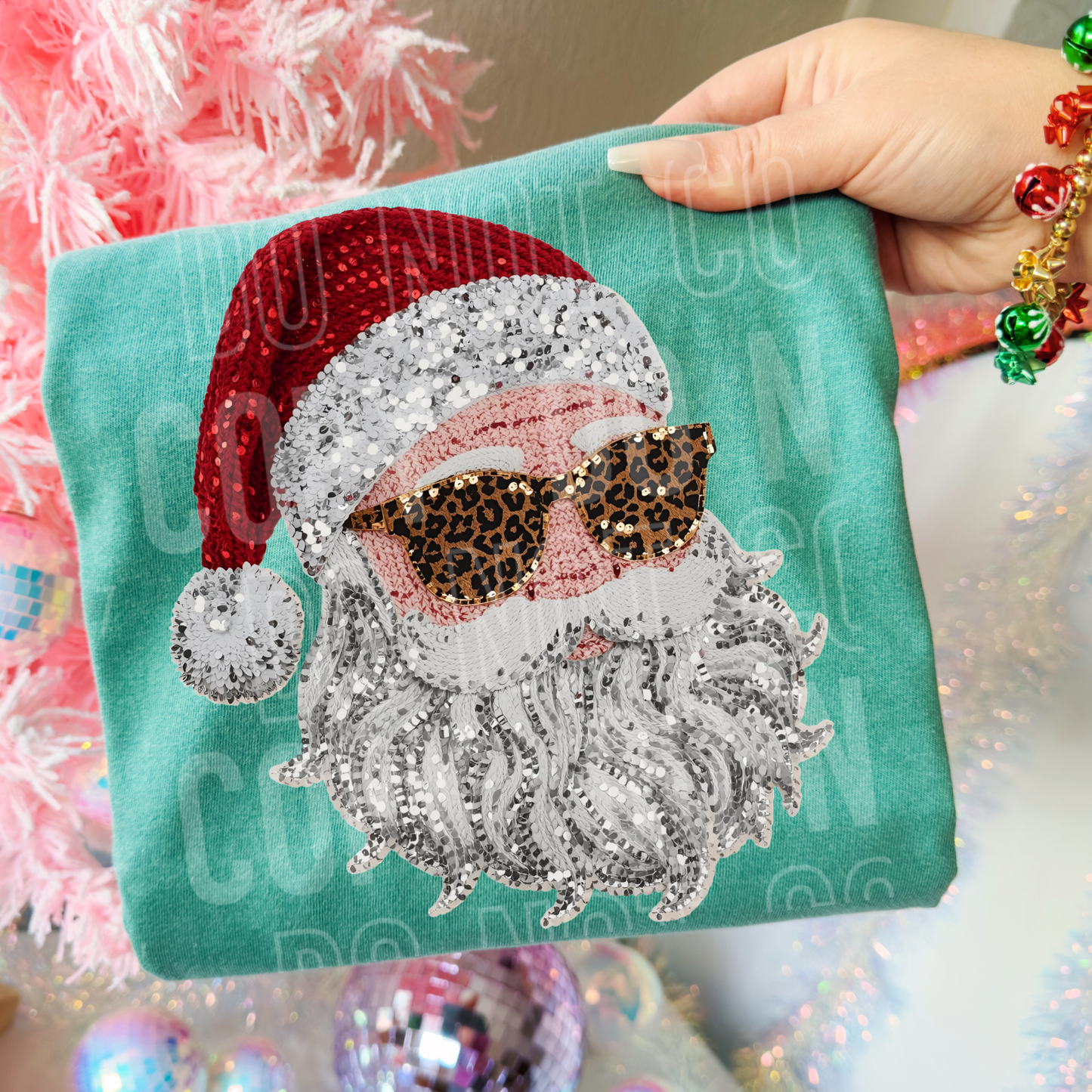 Christmas 2025 - Faux Leopard Sequins