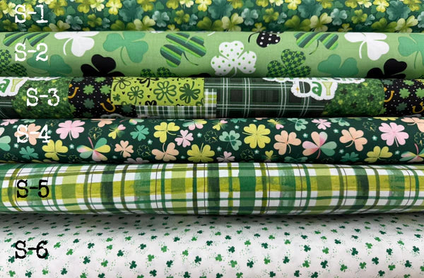 Embroidered - Pre Order --> Title with Clover Print