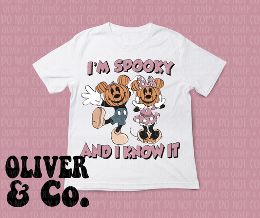 Spooky Halloween -- I'm Spooky & I Know It! (Pink)