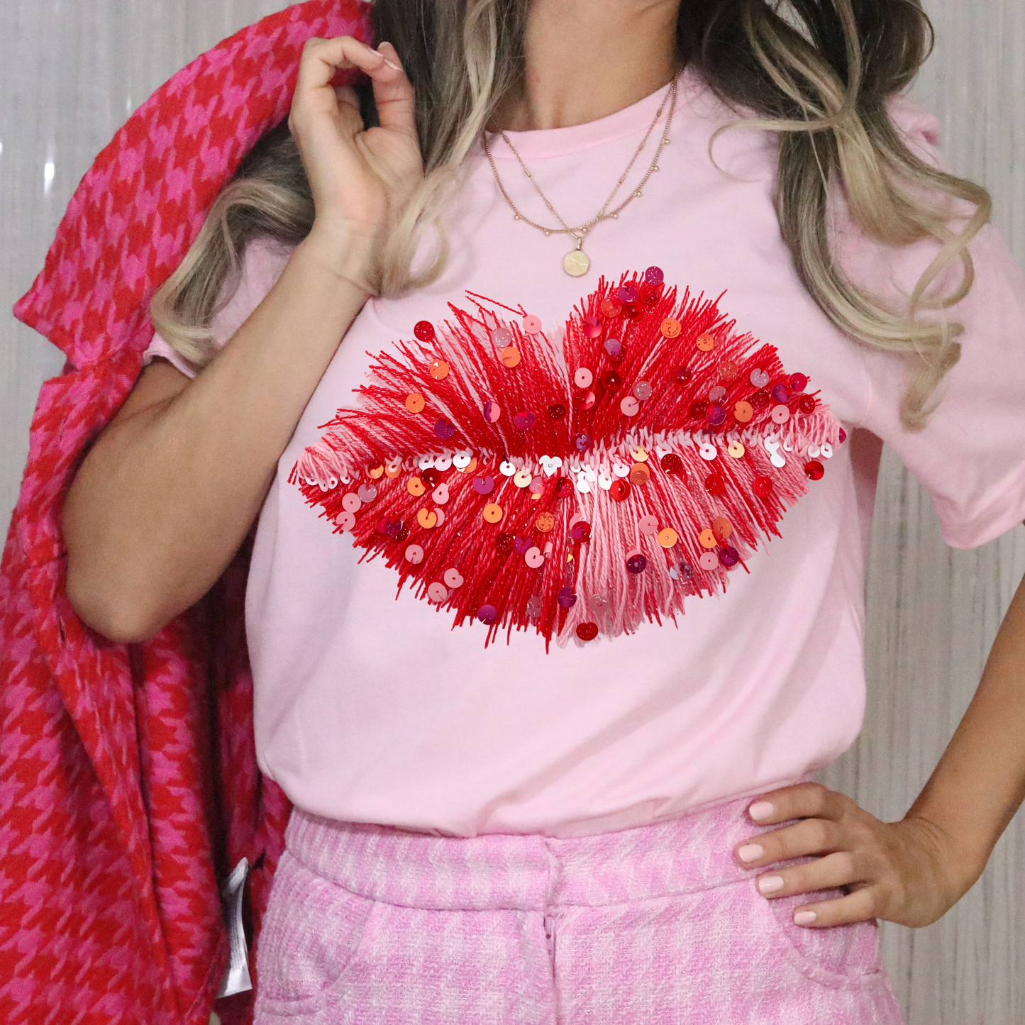 Valentine's Day 2026 ~ Yarn Lips