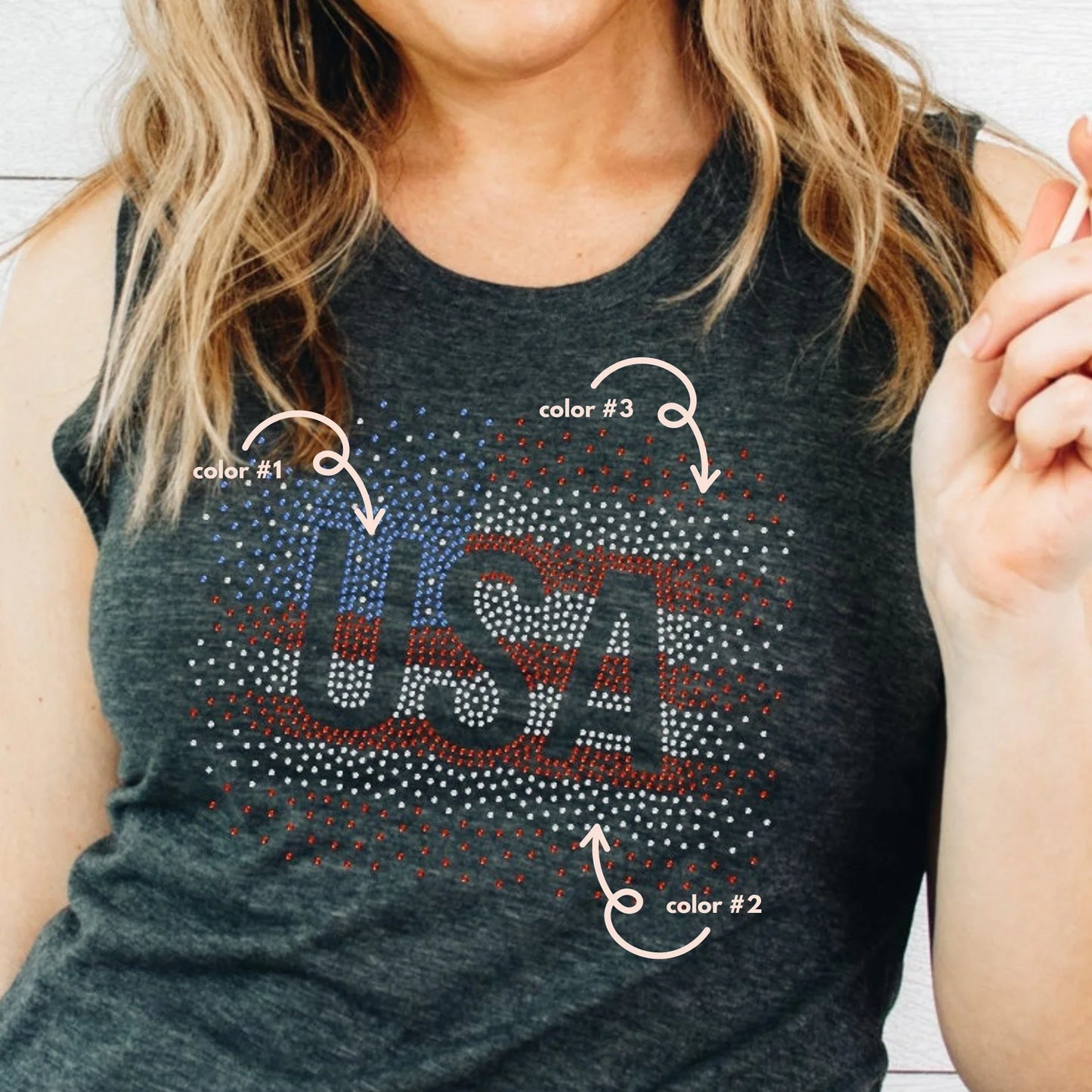 Red, White & Blue -- Spangle USA Scatter