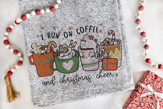 Coffee & Christmas Cheer Blanket