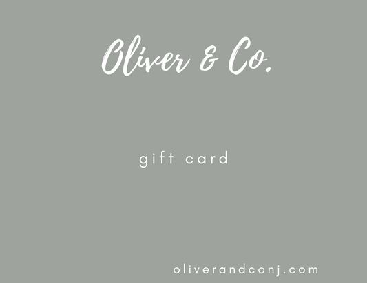 Oliver & Co. Gift card!