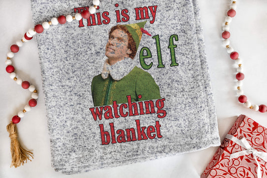 Elf Watching Blanket