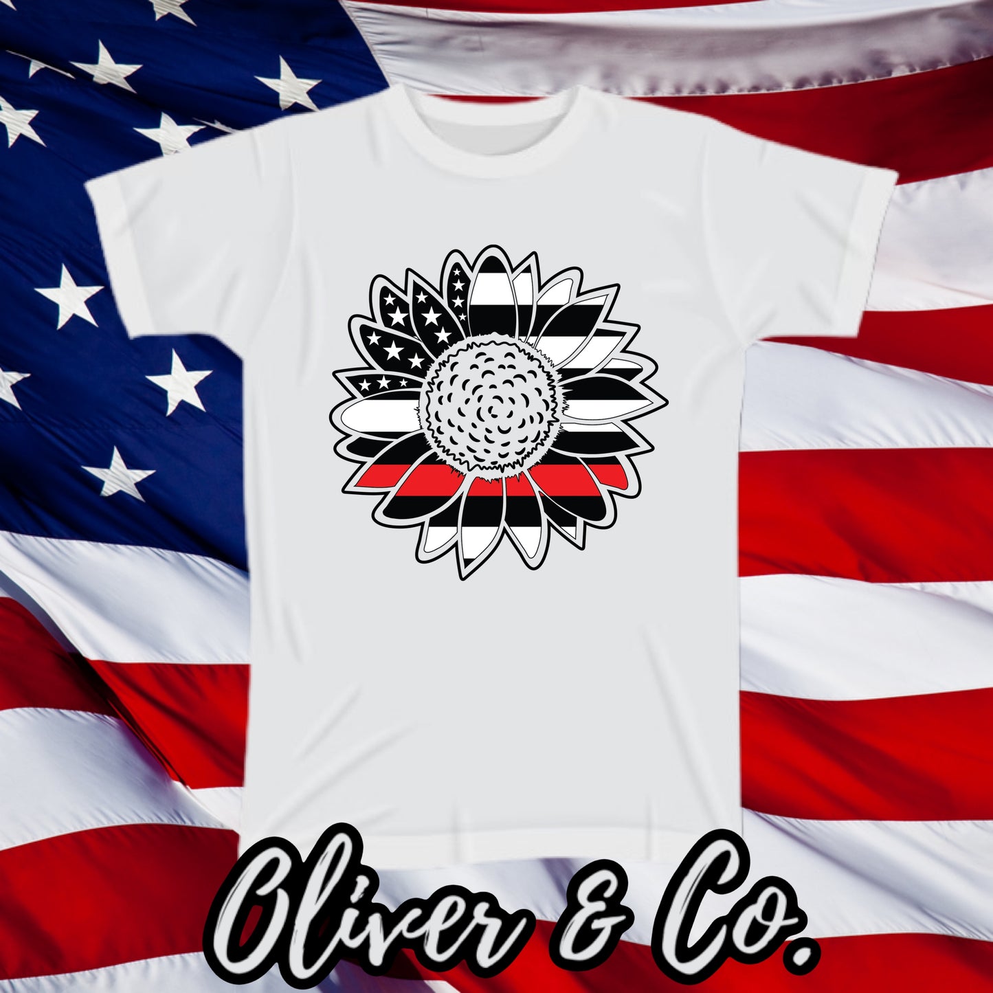 Sound The Alarm -- Thin Red Line Sunflower 🚒