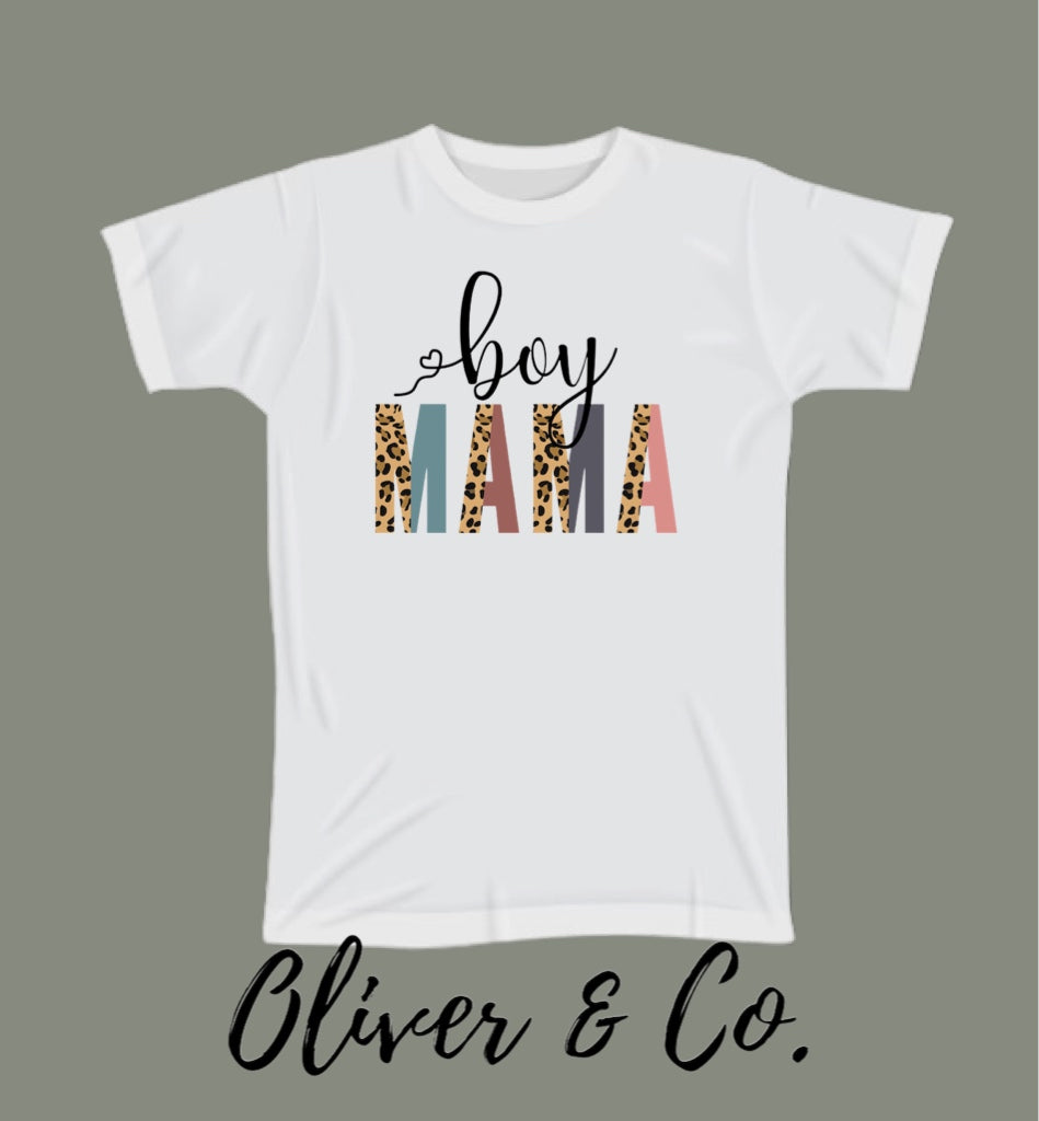 Mother's Day 2022 -- Boy Mama Pastel & Animal Print