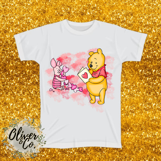 Pooh & Friends Love -- Pooh & Piglet Watercolor