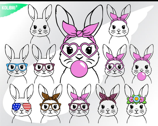 For Peeps Sake -- Bunnie with Glasses