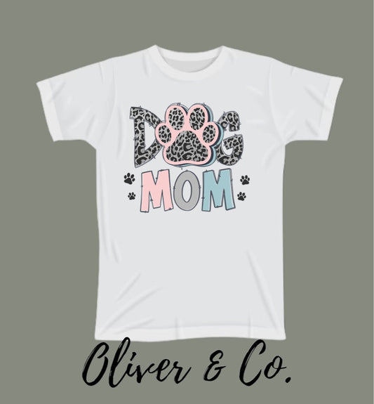 Mother's Day 2022 -- Dog Mom Pink, Gray & Blue