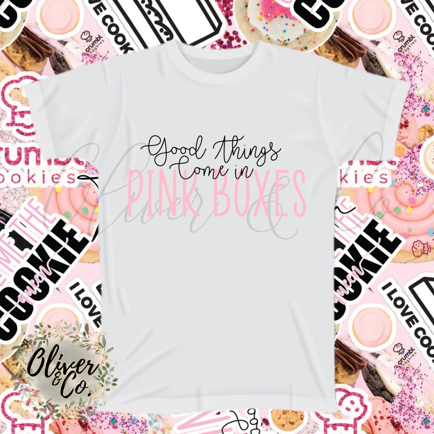 Good things come in pink boxes..