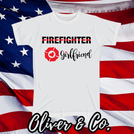 Sound The Alarm -- Firefighter Girlfriend Red Maltese Cross 🚒