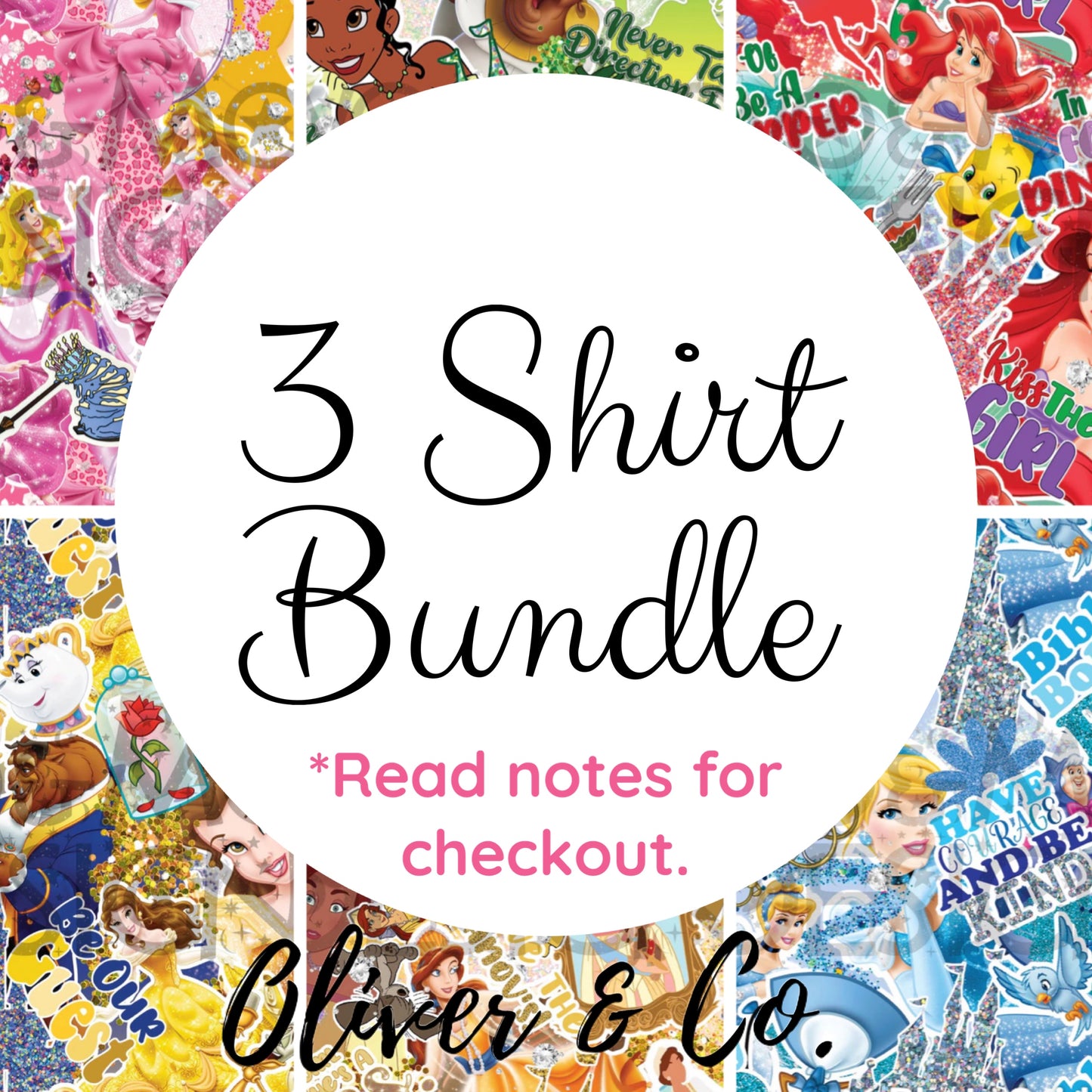 Happy Ever After -- 3 Shirt Bundle