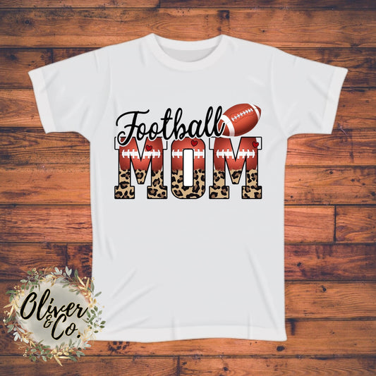 Waiting for Sunday Night --Football Mom (with football)