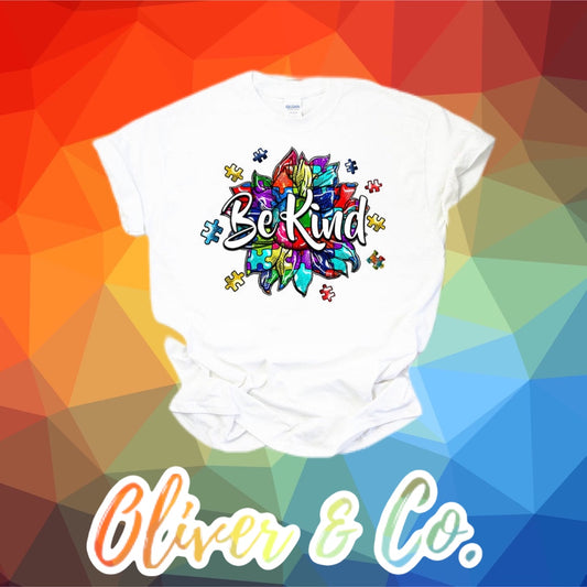 Autism Awareness — Be Kind Flower