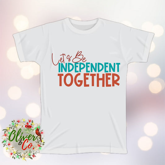 Dreaming of a Two & Moon Christmas -- Let's Be Independent Together