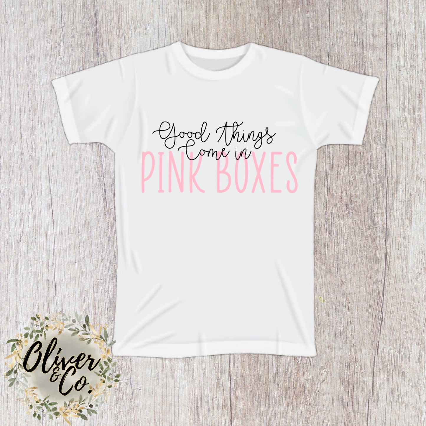 Basic & Boujee -- Good things come in pink boxes