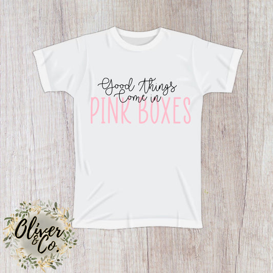Basic & Boujee -- Good things come in pink boxes