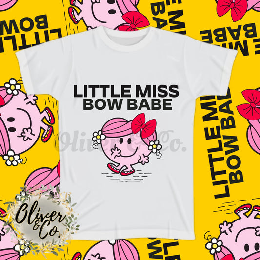 SMALL SHOPPER -- Little Miss Bow Babe